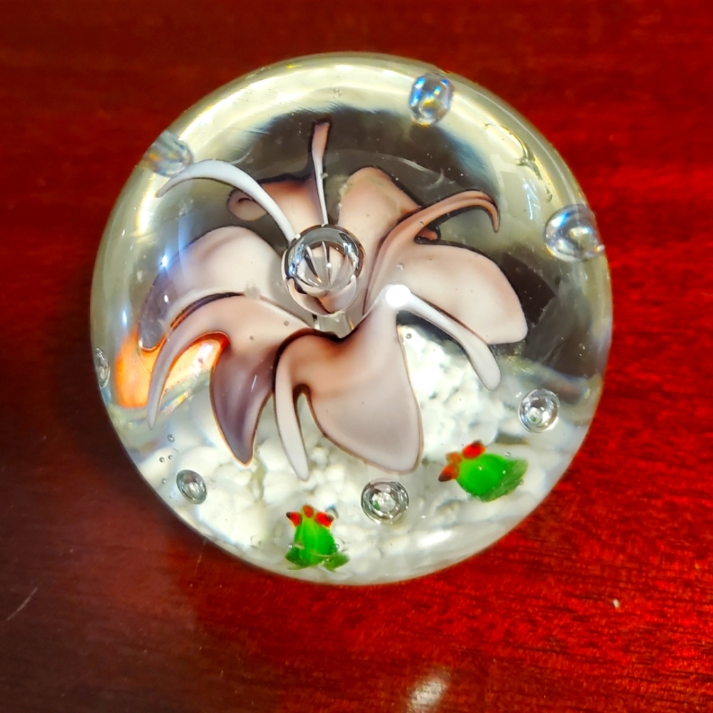 Handmade Glass Flower (7 cm)
